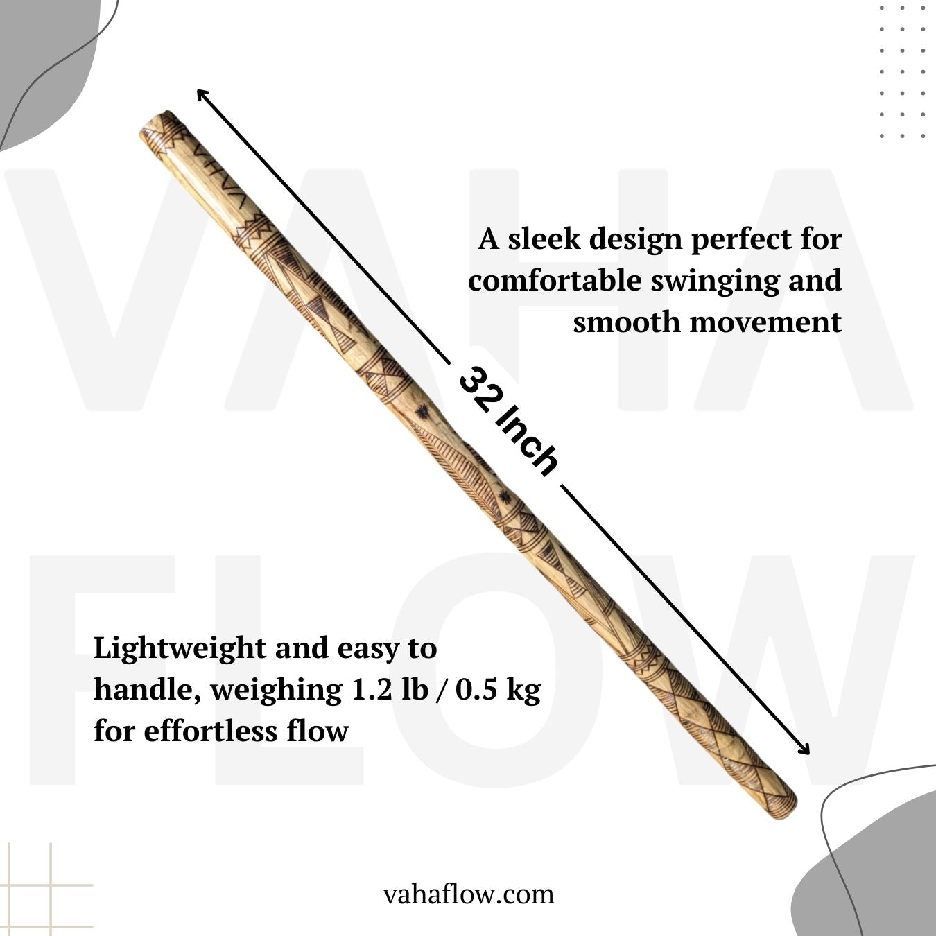 VAHA Flute - Active Meditation Swinging Flute