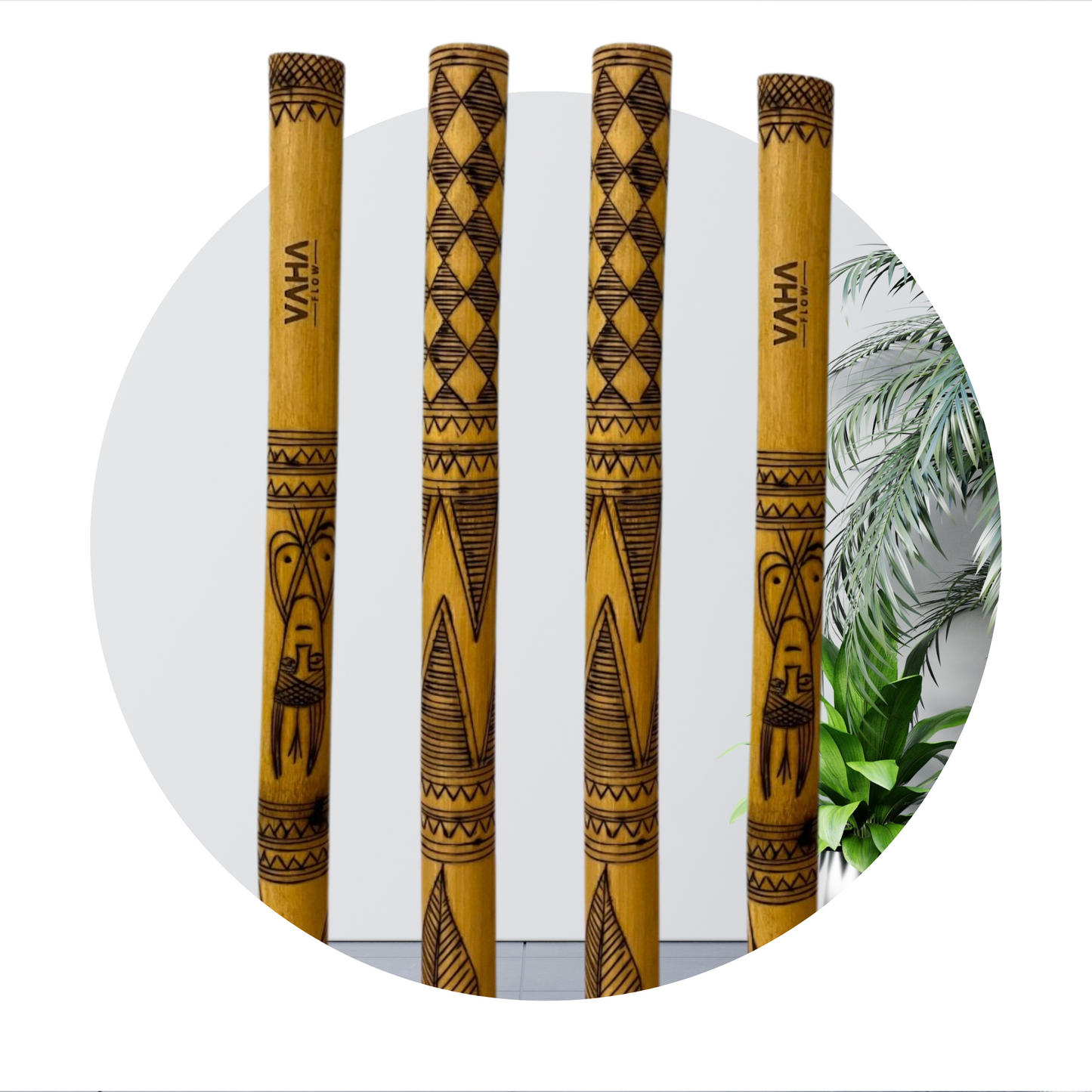 VAHA Flute - Active Meditation Swinging Flute