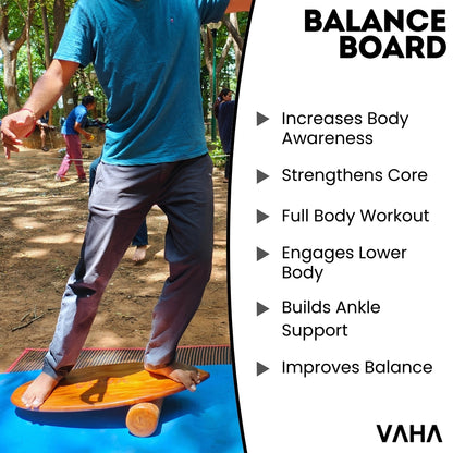 VAHA Premium Board - With Adjustable Stoppers